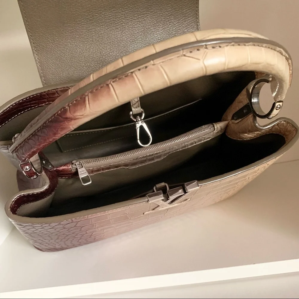 Louis Vuitton Capucines MM Alligator